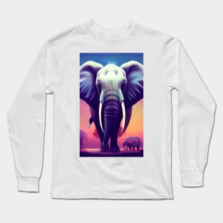 Wonderous Elephant Long Sleeve T-Shirt